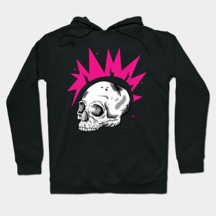 Rebel head in Pink Hoodie